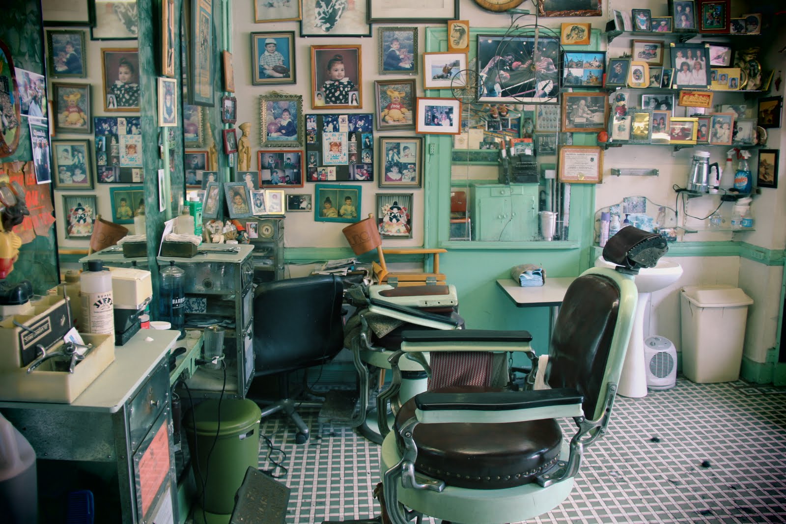 inside shop
